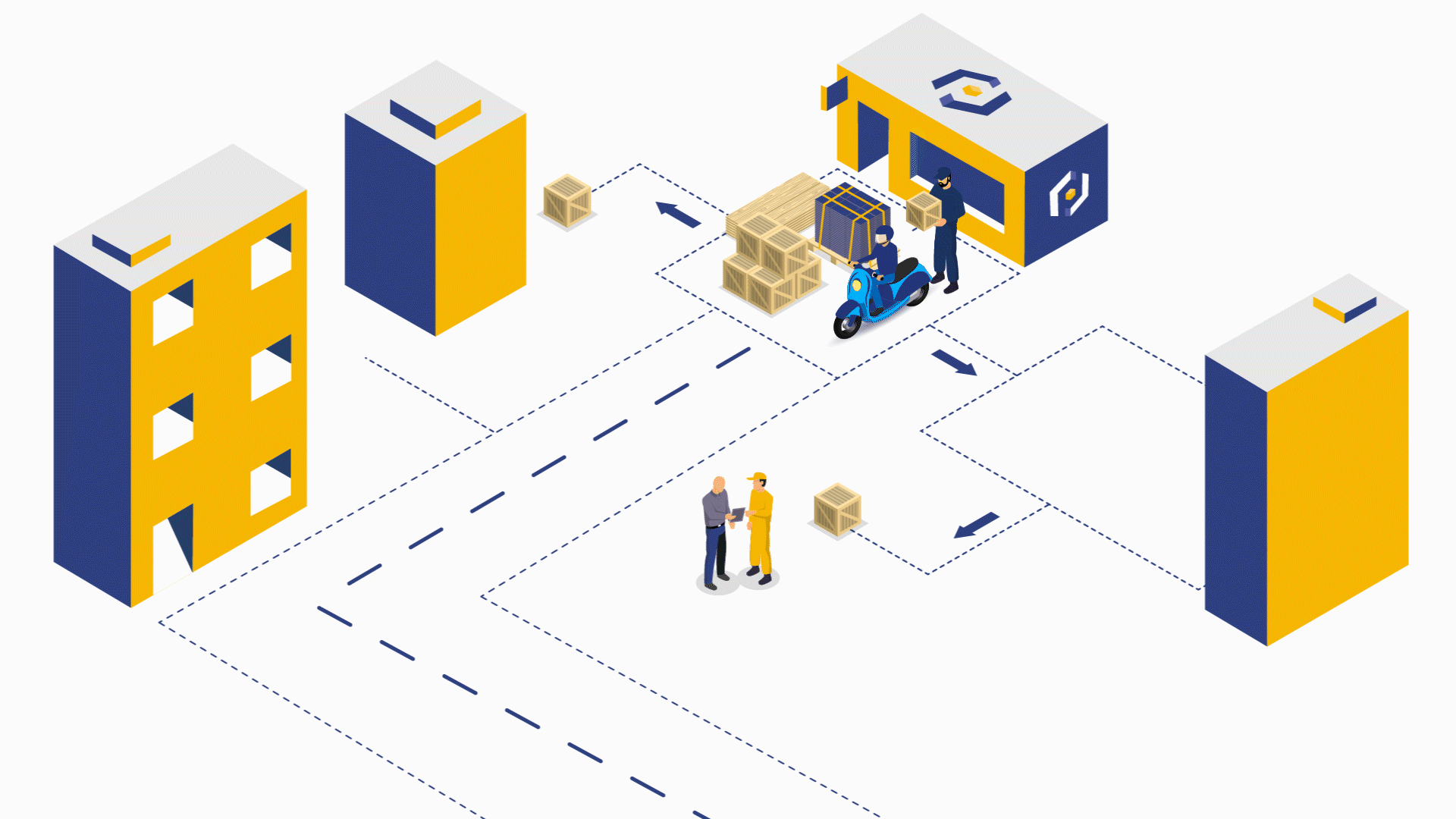 Delivery Illustration